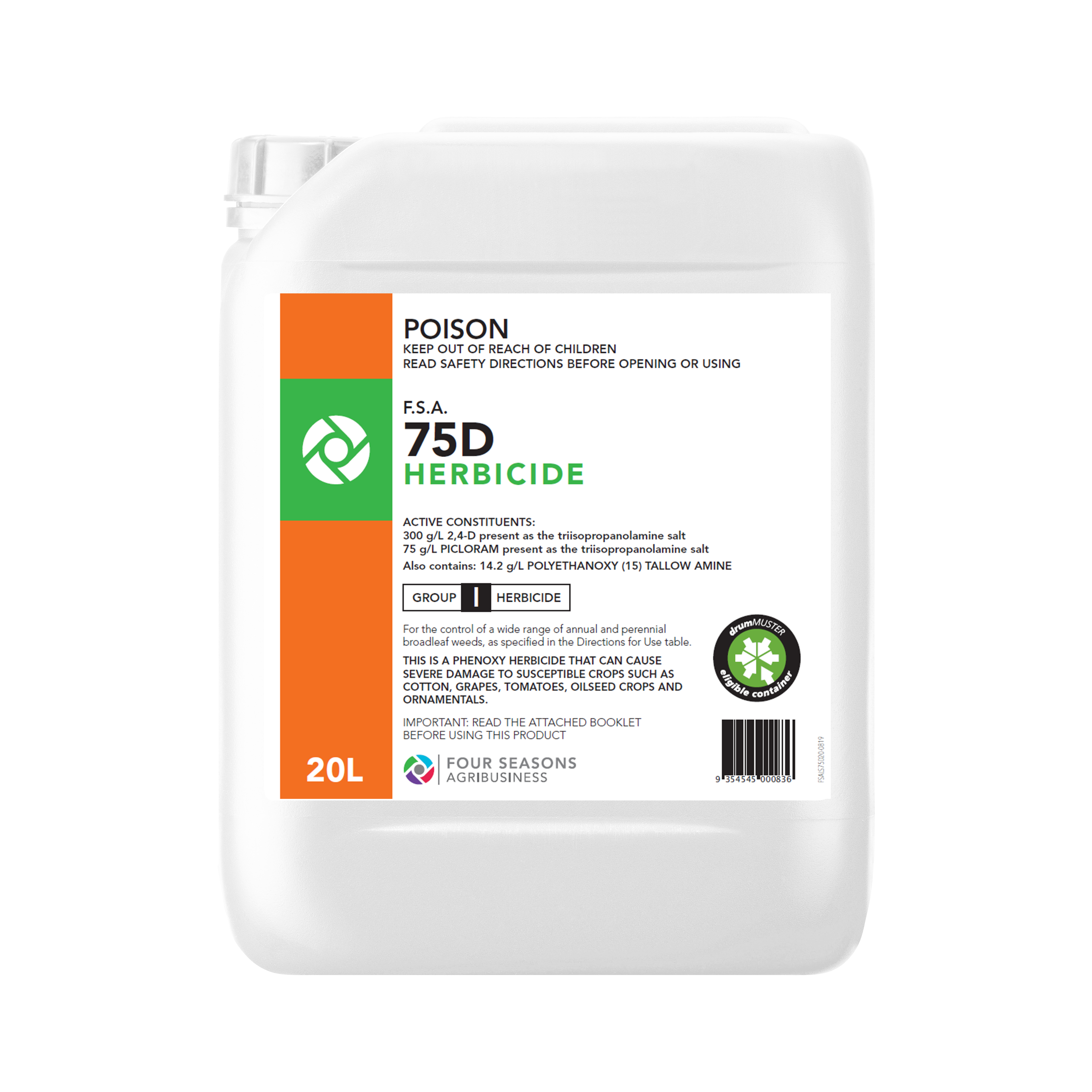 F.S.A. 75D Herbicide