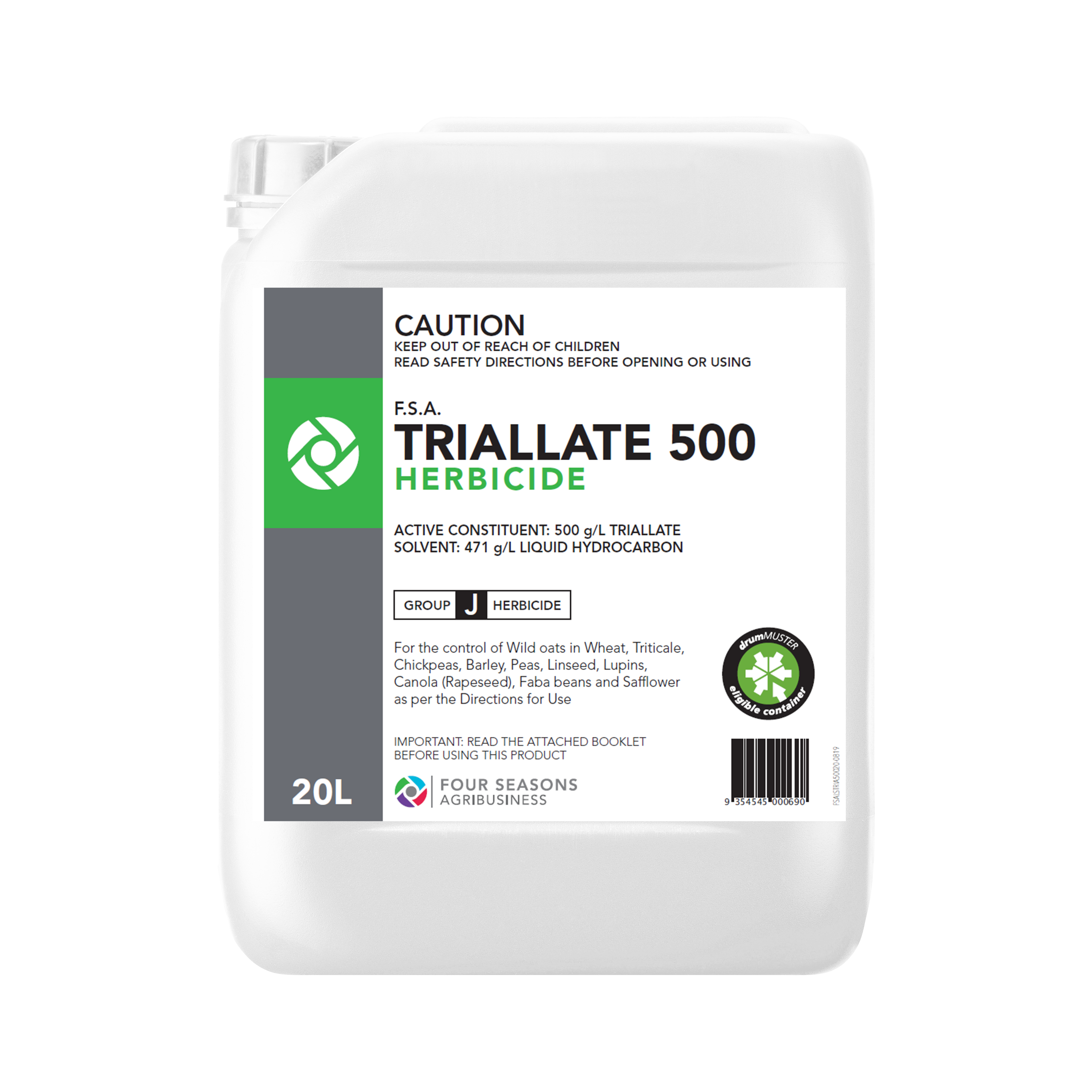 F.S.A. Triallate 500 Herbicide