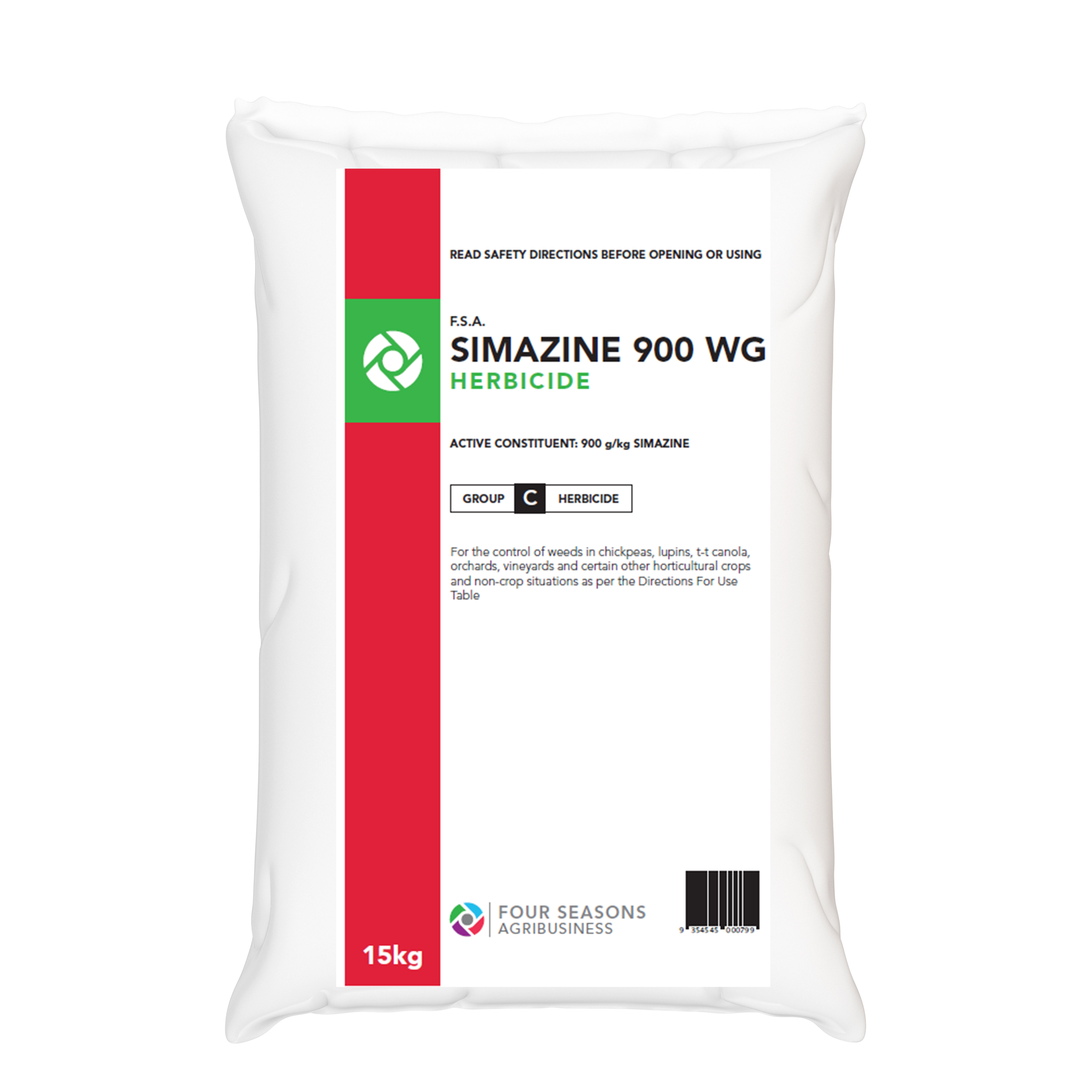 F.S.A. Simazine 900 WG Herbicide