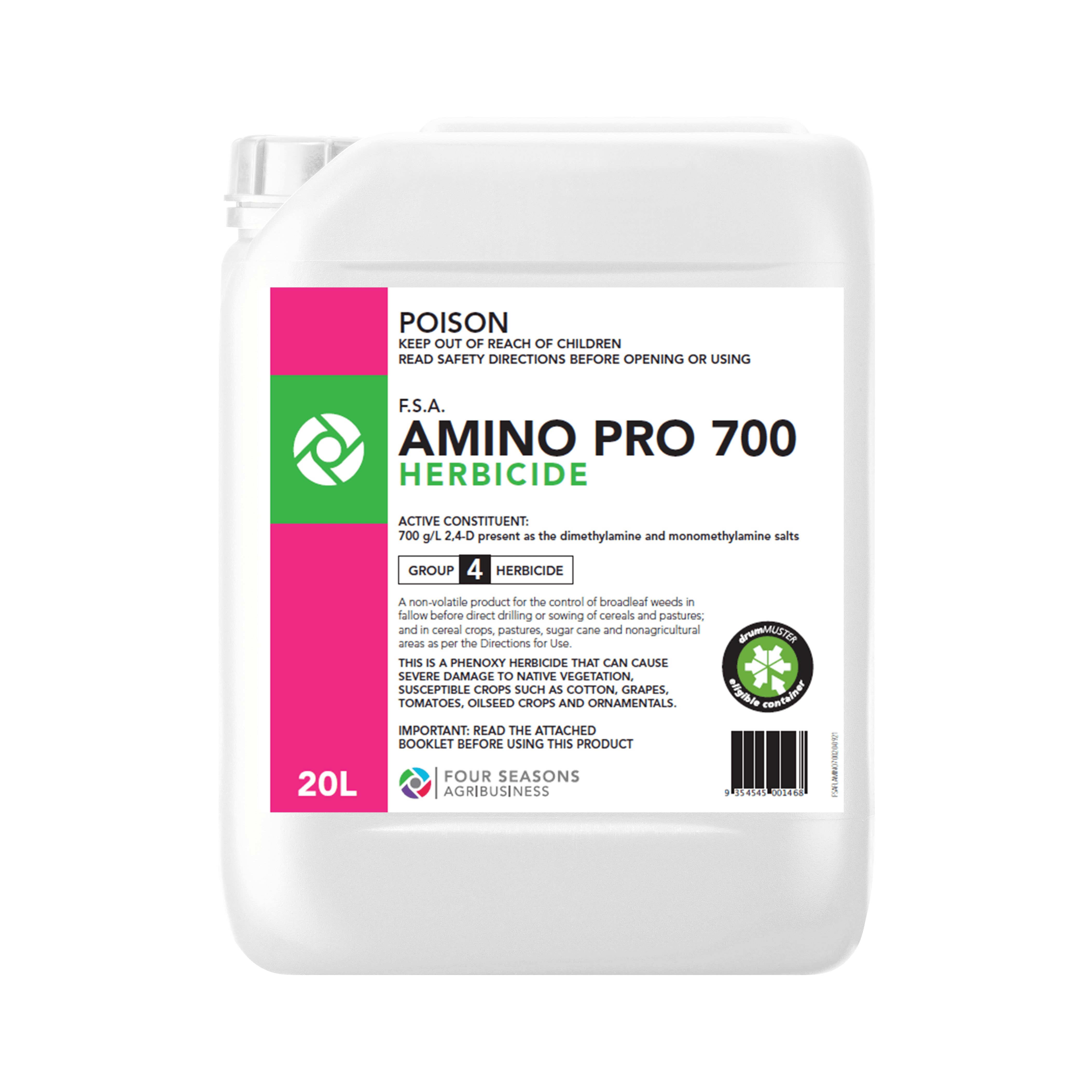 F.S.A. Amino Pro 700 Herbicide