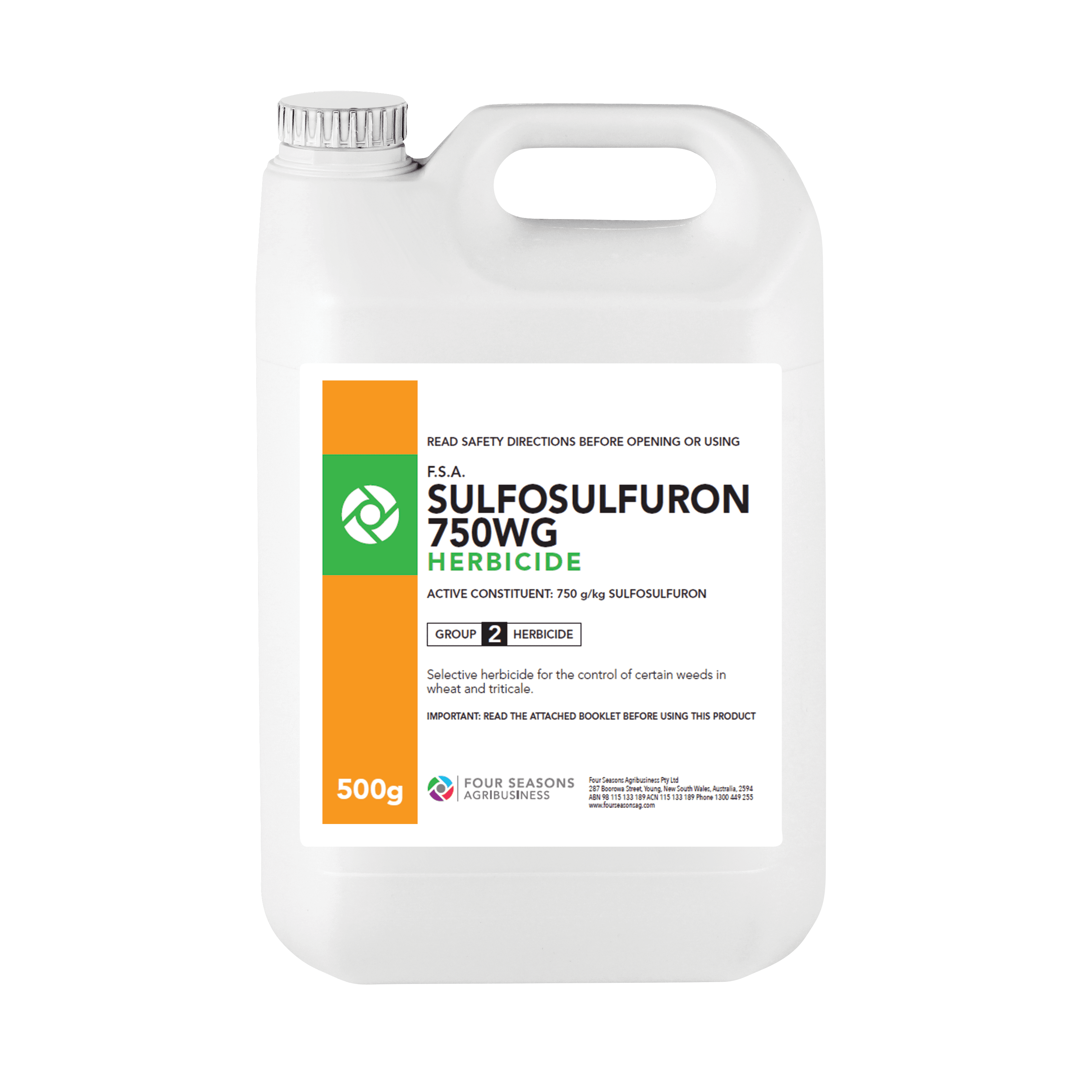 F.S.A. Sulfosulfuron 750WG Herbicide