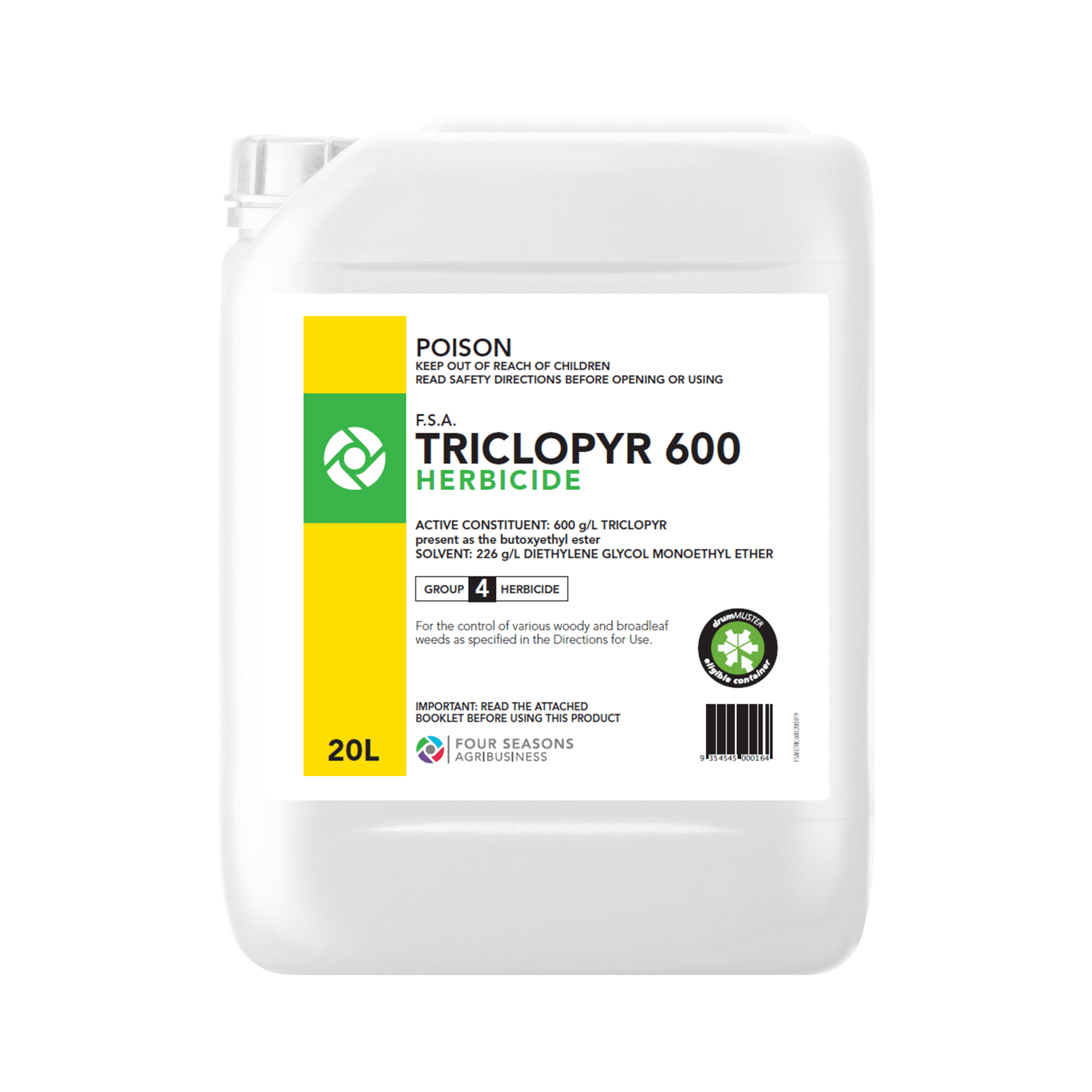 F.S.A. Triclopyr 600 Herbicide