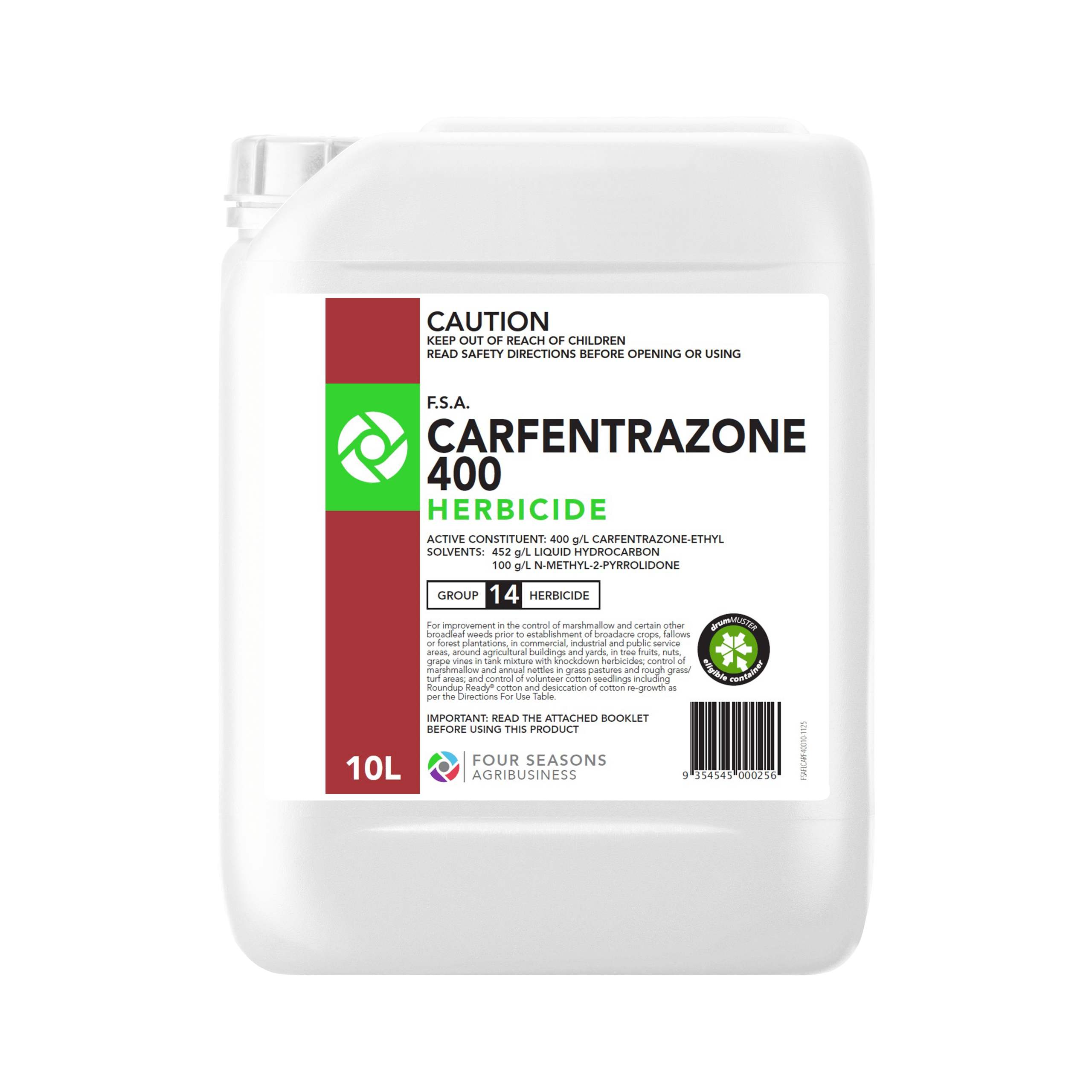 F.S.A. Carfentrazone 400 Herbicide