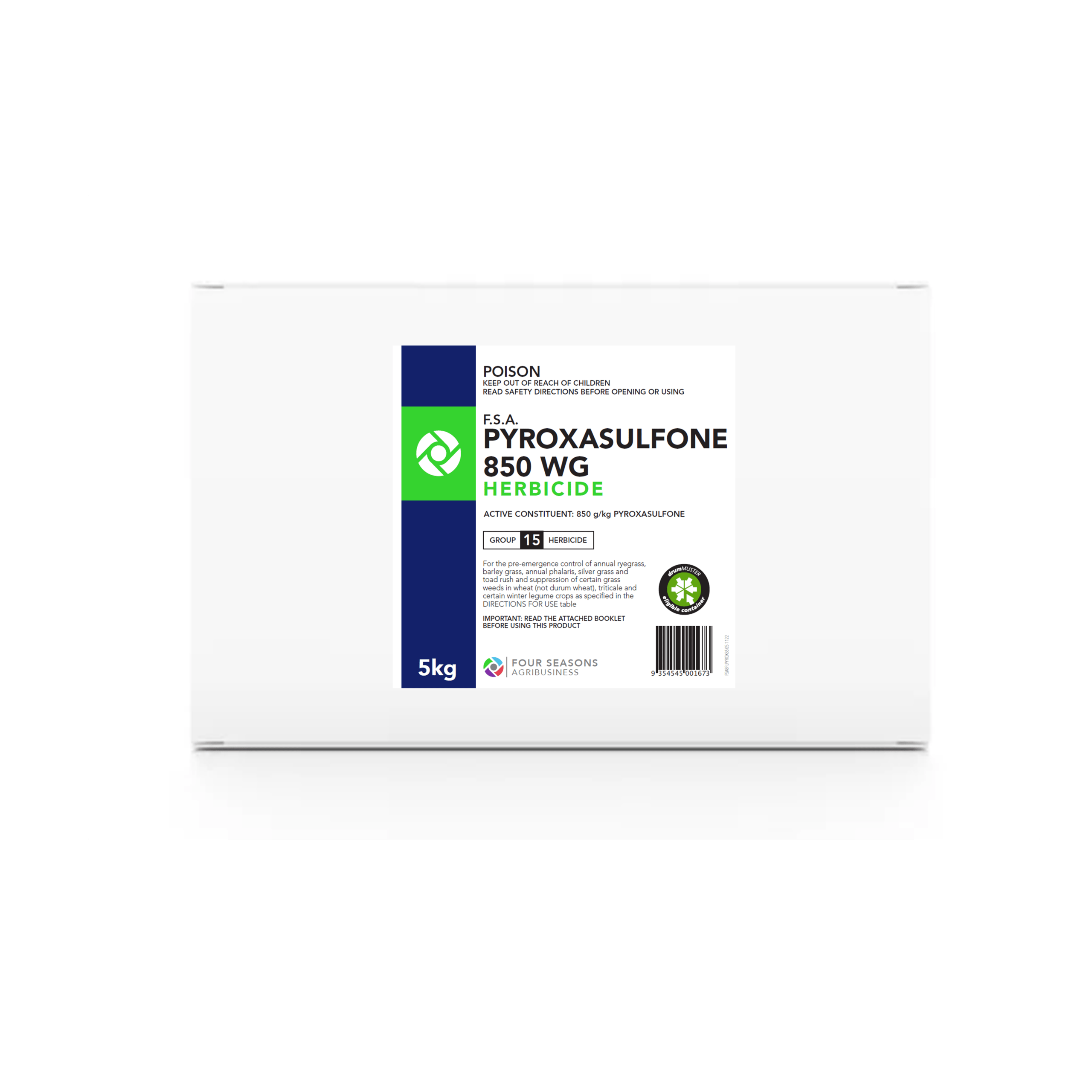 F.S.A. Pyroxasulfone 850 WG Herbicide
